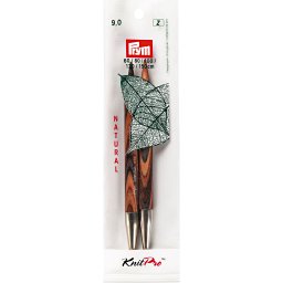 PRYM KnitPro Natural cserélhető kötőtűvég 9mm, 223332