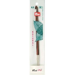 Cserélhető tuniszi horgolótűvég Prym Knit Pro Natural - 6.5mm/15cm, 223707