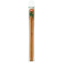 Prym Bamboo egyenes kötőtű bambuszból 10mm/33cm, 221110-222110, kifutó termék