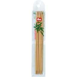 Egyenes, bambusz, zokni/harisnya kötőtű Prym - 4.5mm/20cm, 221215-222215