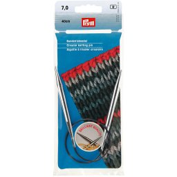 Prym Brilliant extra sima fém körkötőtű 7mm/40cm, 212190