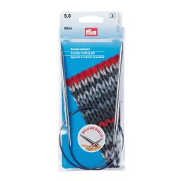 Prym Brilliant extra sima fém körkötőtű 5mm/60cm, 212162