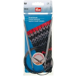 Prym Brilliant extra sima fém körkötőtű 5mm/100cm, 212166