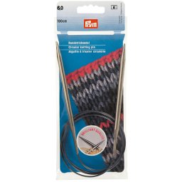 Prym Brilliant extra sima fém körkötőtű 6mm/100cm, 212186