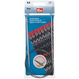 Prym Brilliant extra sima fém körkötőtű 3mm/80cm, 212124
