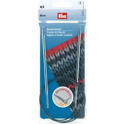 Prym Brilliant extra sima fém körkötőtű 4mm/80cm, 212144