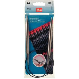 Prym Brilliant extra sima fém körkötőtű 9mm/40cm, 212220