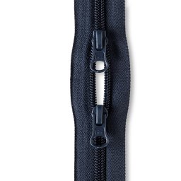 Prym cipzár táskába, 60cm, 2 huzókás, 2 irányú, 490862, sötét kék