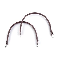 Ekobőr táskafül, 50cm, 1 pár, 740077 - barna