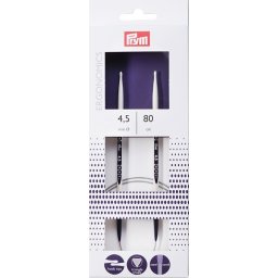 Prym Ergonomics, ergonomikus körkötőtű - 4.5mm/80cm, 215805