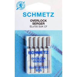 SCHMETZ Overlock Serger, króm fedőző tű, 65/9, ELx705 SUK CF