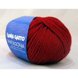 Lana Gatto, Patagonia kötő fonal, 100% tiszta merinó, 100g! - 12246, piros