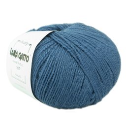 Lana Gatto Luxury, VIP kötő fonal, merinó és kasmir - 10175, kék