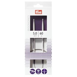 Prym Ergonomics, ergonomikus körkötőtű - 5mm/60cm, 215606