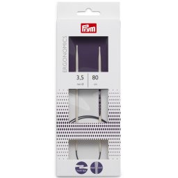 Prym Ergonomics, ergonomikus körkötőtű - 3.5mm/80cm, 215803