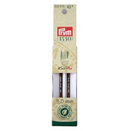 PRYM KnitPro Natural cserélhető rövid kötőtűvég 3mm, 223350