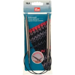Prym Brilliant extra sima fém körkötőtű 10mm/120cm, 212237