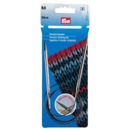 Prym Brilliant extra sima fém körkötőtű 6mm/120cm, 212187