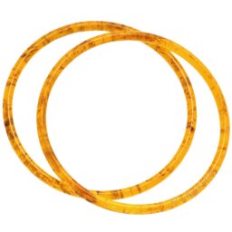 PRYM Alexandra műanyag táskafül / álomfogó alap, 17cm, 1 pár, 615162