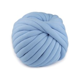 Jumbo, extrém vastag, csőfonal töltelékkel Bellezza Marshmallow, 5m - kék