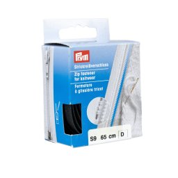 PRYM cipzár kötött ruhanemükbe, bontható, 65cm, fekete, 478965-000