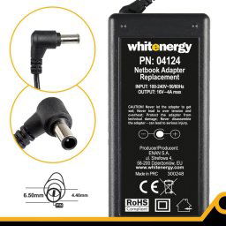 Tolto 65W Fujitsu/Sony - Utangyartott Whitenergy 04124 6.5x4.4mm 16v 4Amax