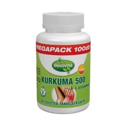 BioCo InnoVita Kurkuma 500mg E tabletta 100x
