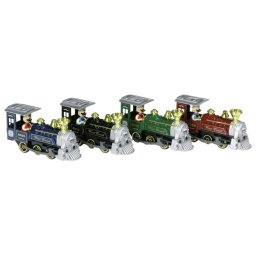 Die-cast fém lendkerekes mozdony hang és fényjátékkal