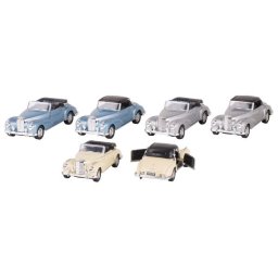 Die-cast fém lendkerekes Mercedes-Benz 300S 1955 játék autó