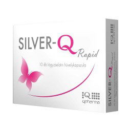 Silver-Q Rapid lágyzselatin hüvelykapszula 10x