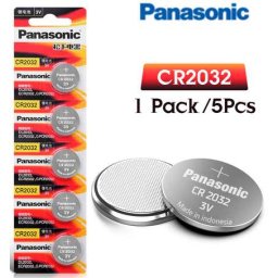 Lithium Cr2032 - Panasonic Gombelem 5 Db-os Csomag (2860)