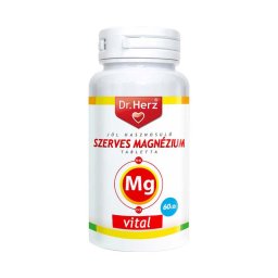 Dr. Herz szerves magnézium + B6 + D3 tabletta 60x