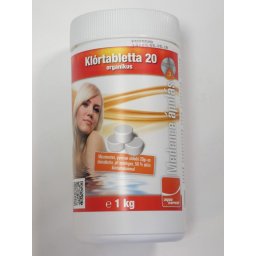 Aquacorrect gyorsan oldodó 56%-os klórsokk klórtabletta (20g) 1kg AS-150041
