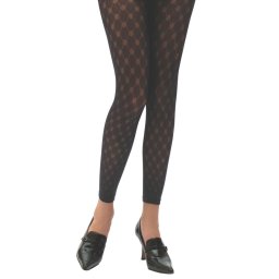 -MARLEN 55 DENES Mintás leggings m:158-100(2) choco Evona