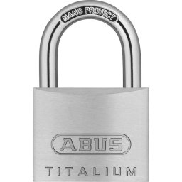 ABUS 727/40 KA (64TI/40 KA) 6416 TITALIUM Egyforma kulcsos lakat