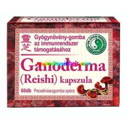 Szerves Pecsétviaszgomba, Ganoderma, Reishi 60 db kapszula, 400 mg - Dr. Chen
