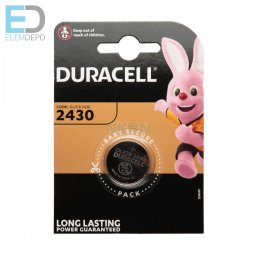 Duracell DL 2430 Lithium elem CR2430