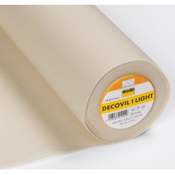 Vlieseline Decovil I Light - bevasalós, bőrhatású merevitő, 90cm széles, 0,5m