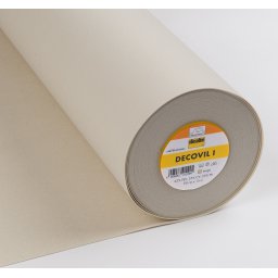 Vlieseline Decovil I - vastagabb, bevasalós, bőrhatású merevítő, 90cm, 0,5m/ár