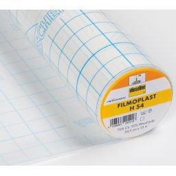 Vlieseline Filmoplast H54, öntapadó hímzésalátét, 54,5cm, 0,5m/ár