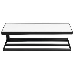 Sapho SKA fali polc, fehĂŠr MDF polccal, 45x14x16cm, matt fekete (SKA401)