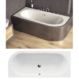 Besco AVITA slim 150x75 asszimetrikus balos kĂĄd