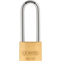ABUS 719/40 HB63 hosszúkengyelű réz lakat golyós reteszeléssel