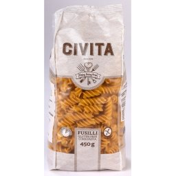 Civita Gluténmentes Fusili Tészta 450 g