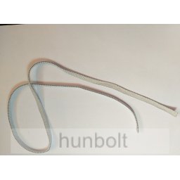 Lapos szürke gumiszalag 6 mm szélességű 10 méter /csomag