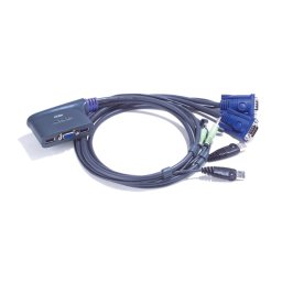 KVM Switch 2PC USB VGA +Audio ATEN PN: CS62U