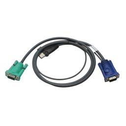 KVM switch Kábel USB VGA 1.2m PN: 2L-5201U