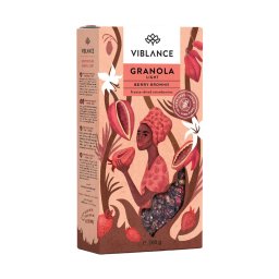 Viblance Berry Brownie Granola Light eperrel és kakaóval 300 g