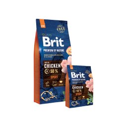 Brit Premium by Nature Sport kutyatáp 15 kg