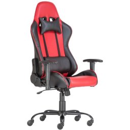 Alpha Racing - gamer forgószék piros-fekete kárpitozással